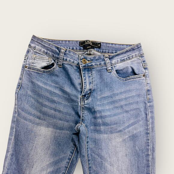 Lucky & Blessed light wash Flare Jeans size 8 - Picture 6 of 9